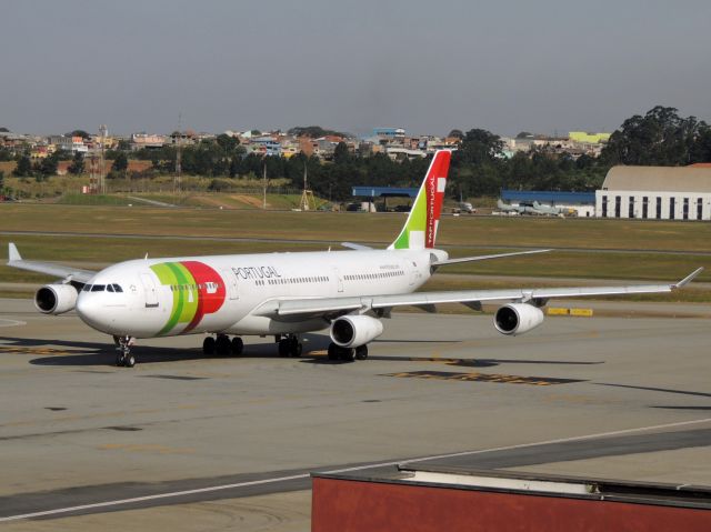 Airbus A340-300 (CS-TOD) - Airbus A340-312 (CN 091)TAP - Air Portugal - Aeroporto Internacional de São Paulo-Guarulhos (GRU/SBGR) - Guarulhos / São Paulo, Brazil