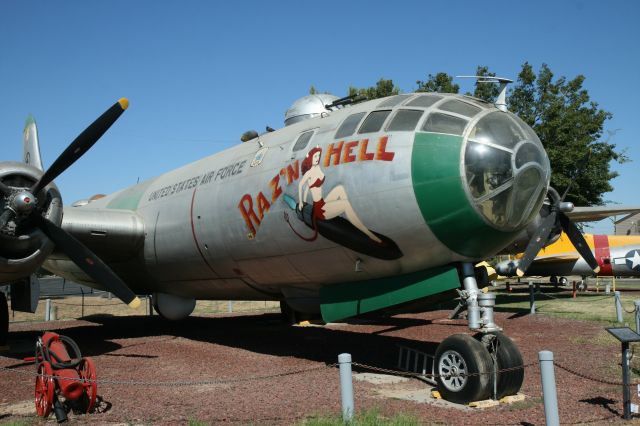 Boeing B-29 Superfortress (4461535) - B-29 Superfortress Razn Hell made up of at least two other B-29s including 44-70064 salvaged from China Lake painted as 44-61535. Should have been named Frankenstein.