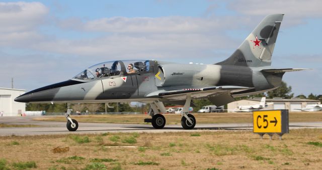 Aero L-39 Albatros (NX3952A) - An Aero Vodochody L-39ZA Albatros arriving Runway 19, Sonny Callahan Airport, Fairhope, AL, during the Classic Jet Aircraft Association's 2020 Jet Blast - around noon, March 8, 2020.