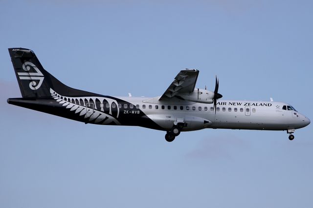 Aerospatiale ATR-72-600 (ZK-MVB) - on 9 September 2018