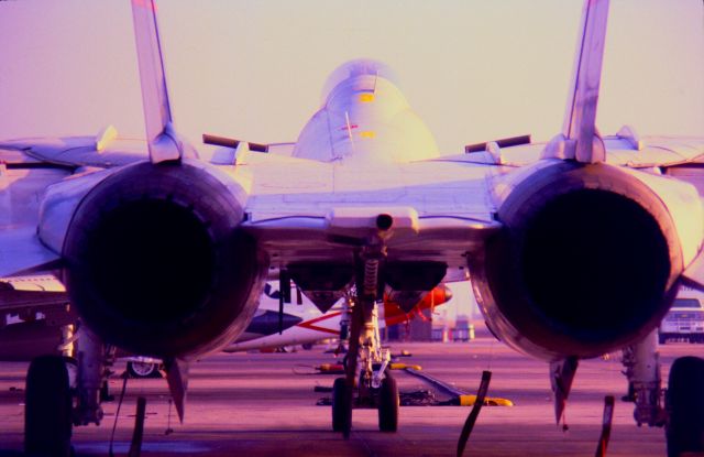 — — - Grumman F-14 Tomcat Miramar Naval Air Station San Diego California OCT 1980