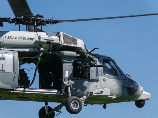 N1069 — - UH-60 en un Air show, mostrando operaciones 
