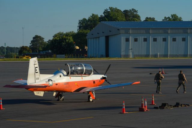 N6164 — - These navy officers were in training aircraft arriving late in the day at PDK.  This is not the first time I have seen them here.  