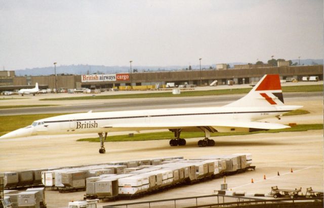 Aerospatiale Concorde (G-BOAC) - cn204 jul 82 Heathrow