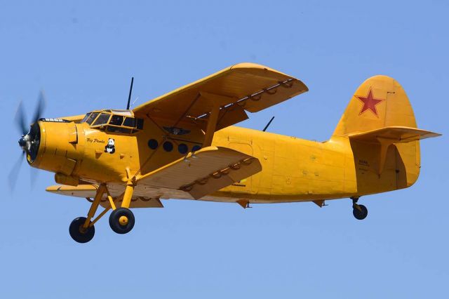 Antonov An-2 (N2AN) - Antonov An-2 N2AN Big Panda at the Wings Over Camarillo Airshow.