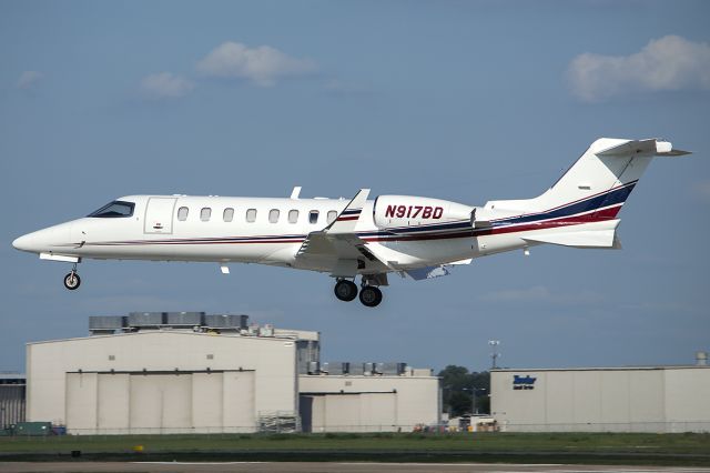 Learjet 45 (N917BD) - A Dillard's LJ returns home for the day. August 2013