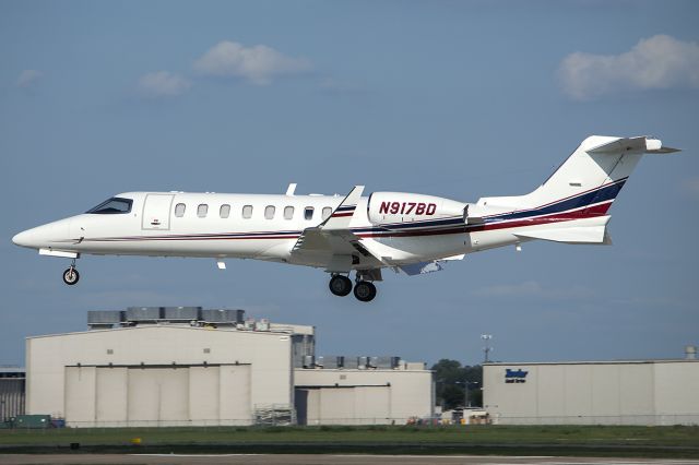 Learjet 45 (N917BD) - A Dillard's LJ returns home for the day. August 2013