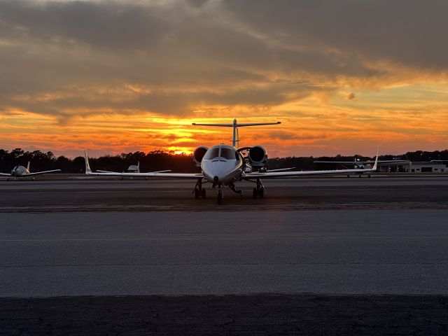 Learjet 31 (N240B) - Medevac Sunset