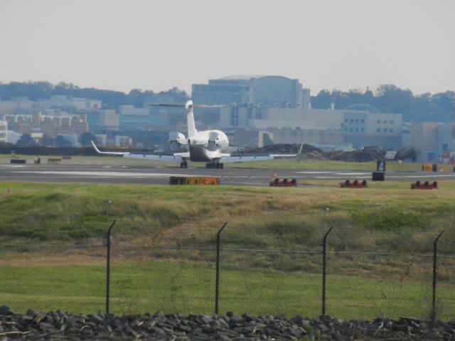 IAI Gulfstream G280 (N280KR) - A Gulfstream G280 Slowing Down At Reagan National Airport