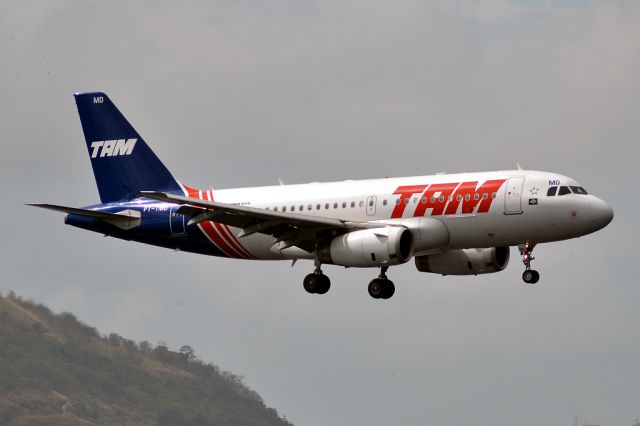 Airbus A319 (PT-TMD) - TAM in old colors