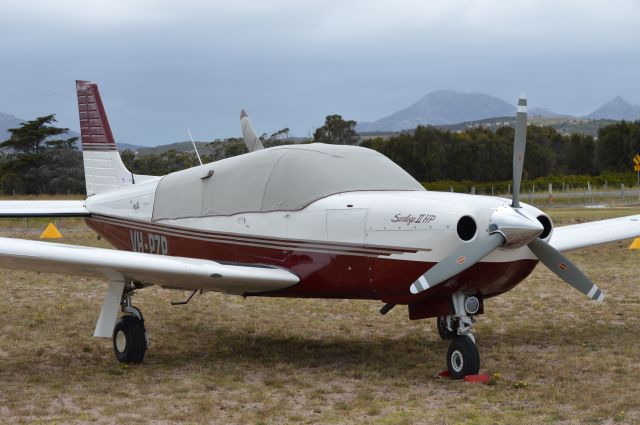 Piper Saratoga (VH-PZP) - Saratoga VH-PZP put to bed for the night at YFLI, Dec 2015