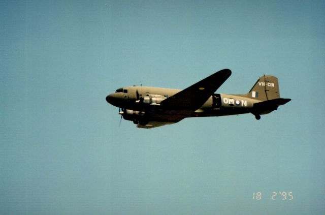 VH-CIN — - C-47 flyby at Skyrace