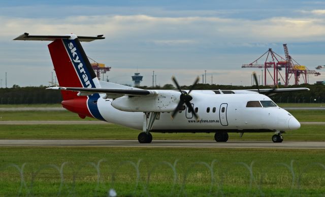 de Havilland Dash 8-100 (VH-QQF) - Arriving on 24/06/16