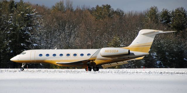 Gulfstream Aerospace Gulfstream G650 (N650DA)