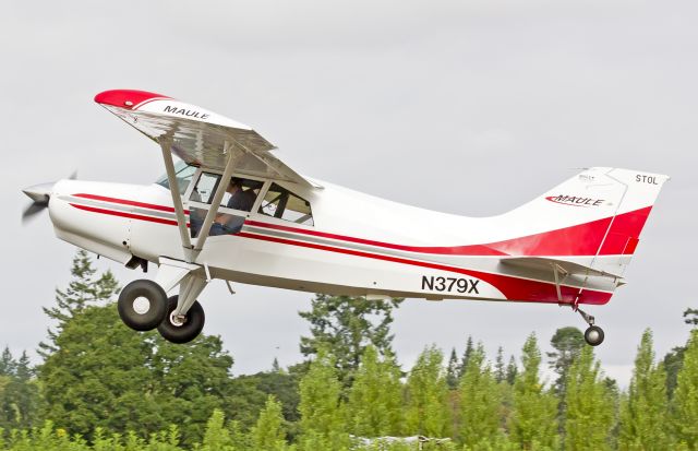 MAULE M-5 Strata Rocket (N379X) - Maule M-5 Rocket departing Starks Twin Oaks Airpark. 8-3-13