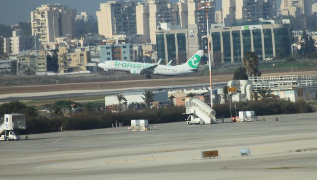 Boeing 737-800 (F-GZHA) - F-GZHA to Paris-Orly Takeoff At Ben Gurion 6/2/17