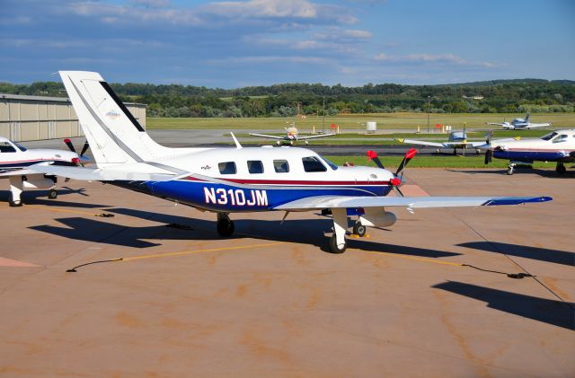 Piper Malibu Meridian (N310JM) - Seen at KFDK on 9/9/2010.