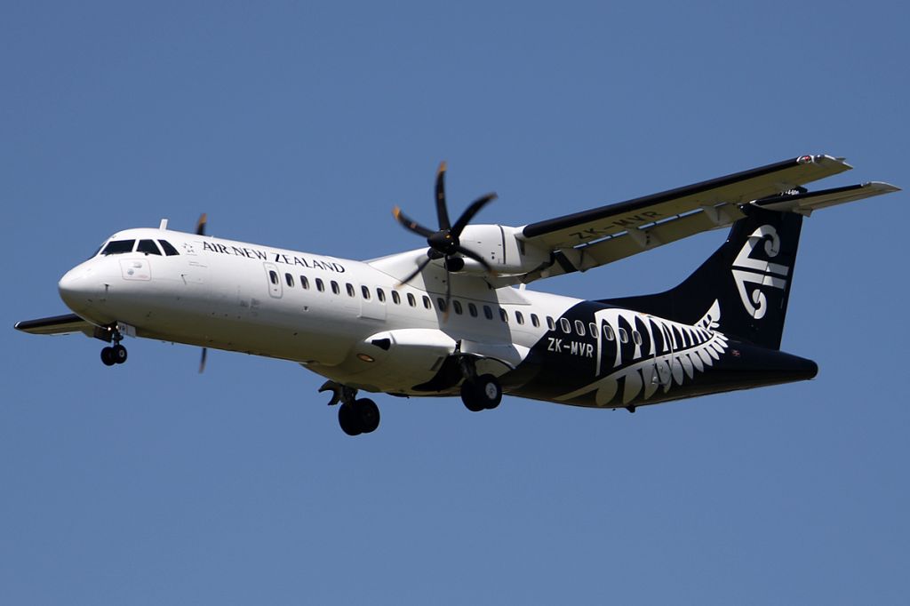 Aerospatiale ATR-72-600 (ZK-MVR) - on 31 January 2019