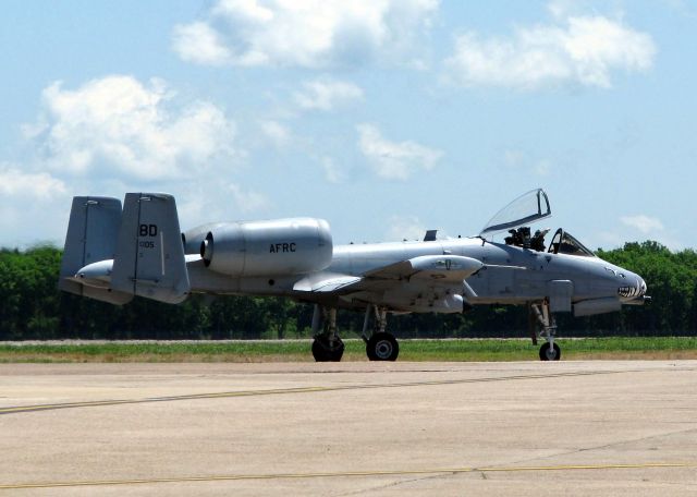 Fairchild-Republic Thunderbolt 2 (79-0105) - At Barksdale Air Force Base.