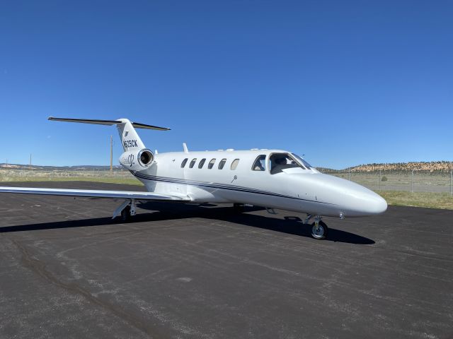 Cessna Citation CJ2+ (N525CK) - Sitting on ramp in Bryce Canyon, Utah after long trip from North Carolina.