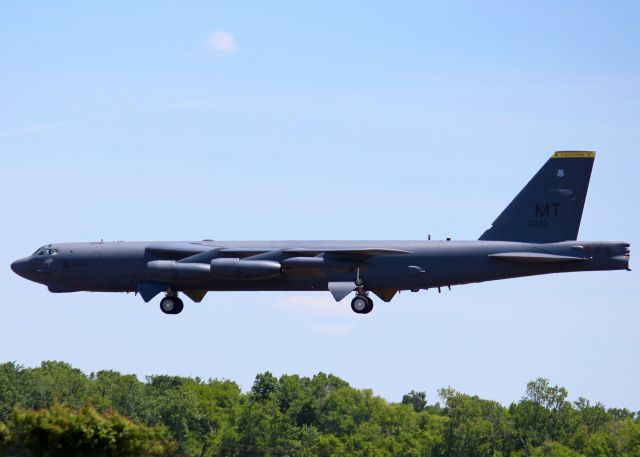 Boeing B-52 Stratofortress (60-0033) - At Barksdale Air Force Base. From Minot Air Force Base. 