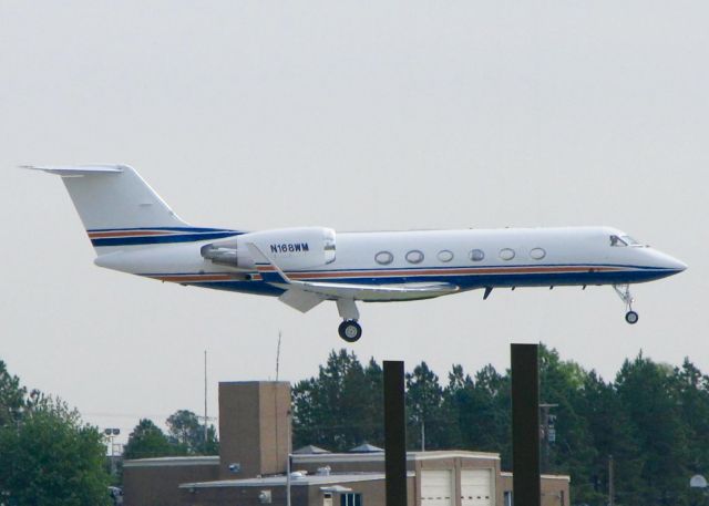 Gulfstream Aerospace Gulfstream V (N168WM) - At Shreveport regional.