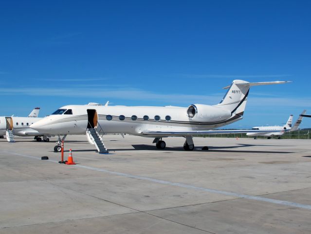Gulfstream Aerospace Gulfstream V (N97FT) - At Nassau, Bahamas.