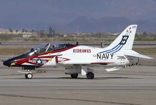 16-3656 — - McDonnell-Douglas T-45C Goshawk BuNo 163656 of TW-2 Redhawks based at Naval Air Station Kingsville, Texas is painted in Century of naval Aviation heritage colors.