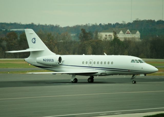 Dassault Falcon 2000 (N200CD) - FM AIRCRAFT LLC at KJQF - 11/15/13