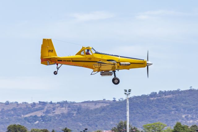 PZL-MIELEC Dromader (VH-OOW) - Col Adams Aerial Services (VH-OOW) PZL-Mielec M-18A Dromader departing Canberra Airport