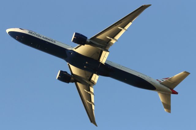 Boeing 777-200 (G-STBA) - Go around for this BA B777-336ER.