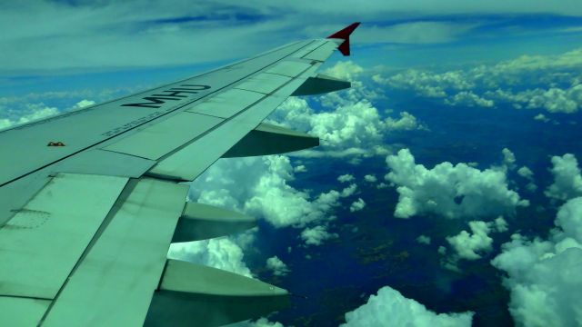 Airbus A320 (PR-MHU) - AIRBUS A320 OF TAM AIRLINES PR-MHU. FLIHT FROM BRASILIA (SBBR) TO MANAUS (SBEG) BRAZIL