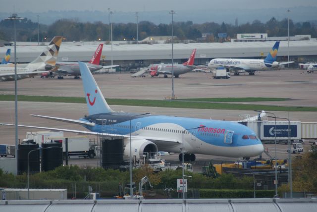 — — - Manchester Airport