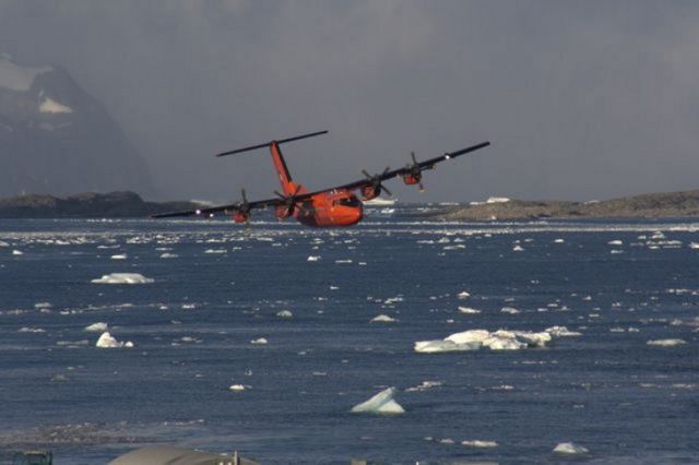 De Havilland Canada Dash 7 (VP-FBQ) - British Antarctic Survey Dash-7 at Rothera, Antarctica