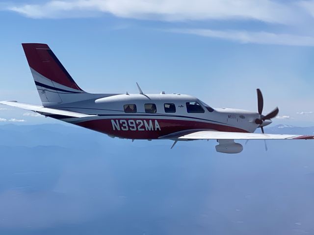 Piper Malibu Meridian (N392MA) - Air to Air 