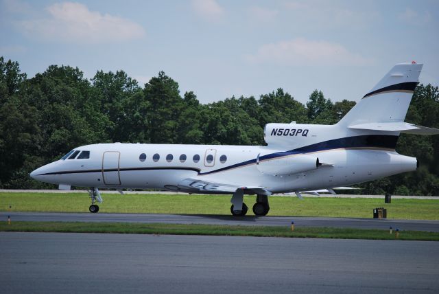 Dassault Falcon 50 (N503PQ) - KJQF 7/22/09