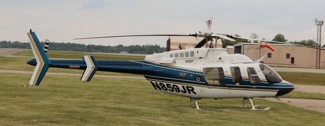 Bell 407 (N859JR) - Parked on ramp... April 2012...