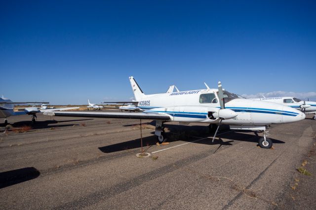 Piper Navajo (N35805) - Spotted at KBXK on November 09 2020