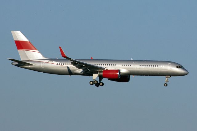 Boeing 757-200 (9H-AVM) - Jetmagic B752 on approach to Boston Logan on 7/23/22 arriving from Iceland. 