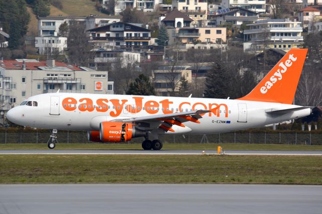 Airbus A319 (G-EZNM)