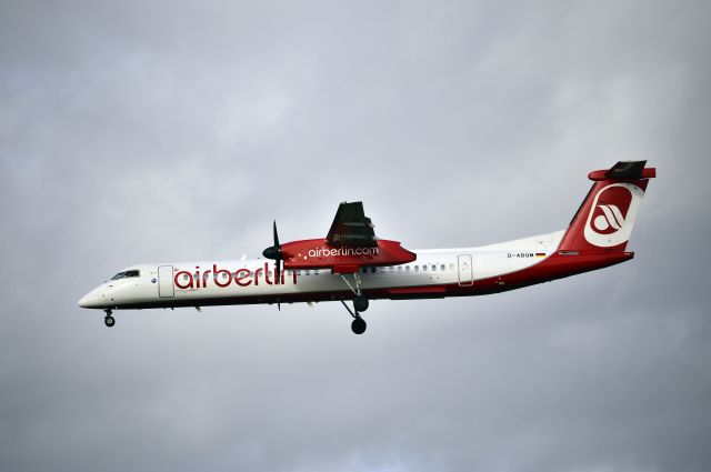 de Havilland Dash 8-400 (D-ABQM) - Air Berlin - Bombardier DHC-8-402Q Dash 8 (D-ABQM) (Photo Feb 2018)