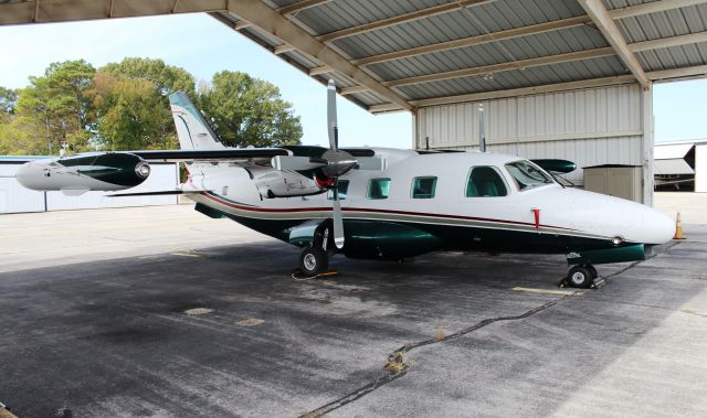 Mitsubishi MU-2 (N196MA) - A 1979 model Mitsubishi MU-2B-60 at NW Alabama Regional Airport, Muscle Shoals, AL - October 25, 2016.