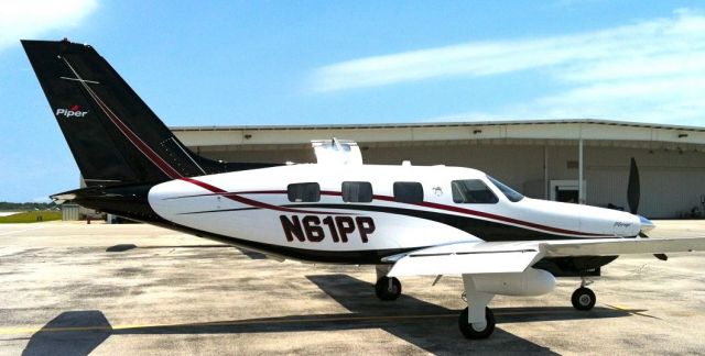 Piper Malibu Mirage (N61PP) - At Delivery