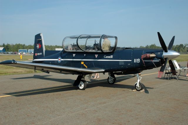 Raytheon Texan 2 (15-6119) - Raytheon T-6 Harvard II (156119) on display at CYPQ (Aug 5, 2018)