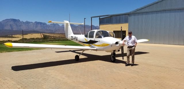 Piper Tomahawk (ZS-PIA) - Clanwilliam,-Nooitgedacht, Cape of Good Hope, South Africa