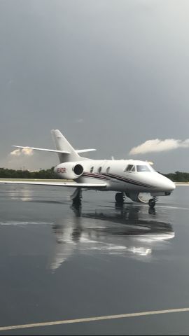 Dassault Falcon 10 (N54DR) - Midway Airport TX JWY