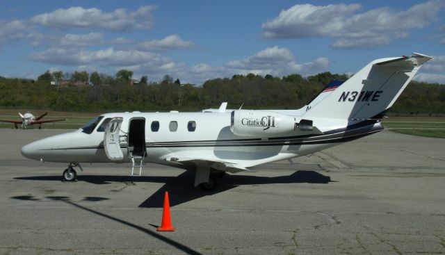 Cessna Citation CJ1 (N31WE) - at Butler County Hamilton/Fairfield airport (Cincinnati OH) Oct 2015