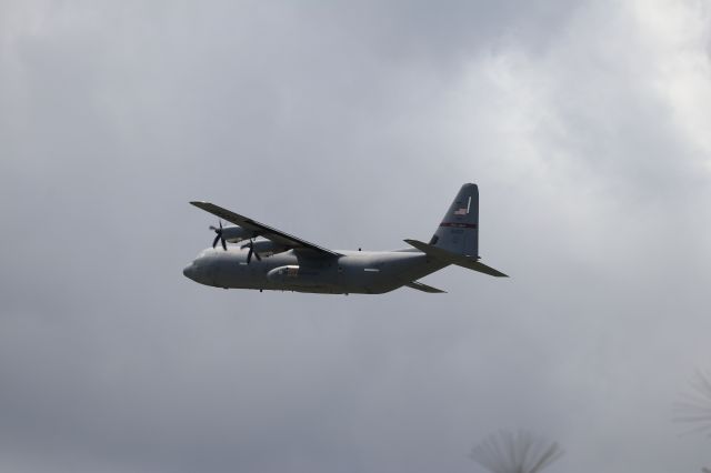 Lockheed C-130 Hercules (N61437) - C-130J Hercules of the Rhode Island Air Guard departing 23R