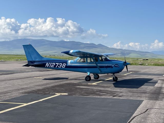 Cessna Skyhawk (N12738) - Dillon Flying Service's Cessna 172 trainer. It will soon get a new cockpit and paint. Taken on June 16, 2023