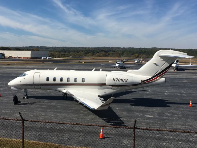 Canadair Challenger 350 (N781QS) - Ironically this photo came off of an IPhone...